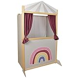 Meppi Kaspertheater aus Holz - Puppentheater/Kasperletheater für Kinder