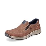 Rieker Herren Slipper 14362, Männer Slip On, lose Einlage,Schlupfschuhe,schluepfschuhe,Slip-ons,freitzeitschuhe,Mokassins,braun (24),44 EU / 9.5 UK