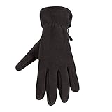 Result Unisex Thermal Fleece Handschuhe (L) (Schwarz)