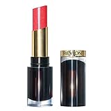 REVLON Super Lustrous Glass Shine Lippenstift, Flawless Moisturizing Lip Color with Aloe, Hyaluronsäure and Rosenquarz, Glassy Pink (016), 4.3 g