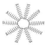 BCOATH 10 Stück Teiliges Kleine Ersatzfedern für Gartenscheren Langlebige Frühlingseinsätze für Baumschneider und Gartenschneidwerkzeuge Einfache Anbringung Komfortable Handhabung