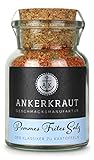 Ankerkraut Pommes Frites Salz, Pommes Gewürz, für traditionelle Pommes als auch Süßkartoffelpommes, 130g im Korkenglas