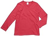Schiesser Mädchen Shirt 1/1 Schlafshirt, Rot (512-beere), 176