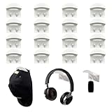 16Stück Selbstklebende Hut-Organizer Huthaken,Cap Halterung Wand,Hut-Halter Hutständer Haken,Kappenhaken für die Wandmontage Hutaufbewahrung Huthalter Für Baseball Kappe Kleiderbügel Veranstalter-Weiß