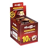 Thermopad Wärmegürtel GR. S-XL (Stretch/Klett) – DAS ORIGINAL: 10x Wärmegürtel für 12 Stunden I Sofort einsatzbereiter Wärmegurt aus extra warmen Wärmepflastern/Wärmepads – Nierenwärmer/Rückenwärmer