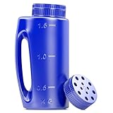 Generisch Mehrzweck-Handstreuer - Streuwagen Hand Mit Verstellbarer Lochgröße Handlicher Handstreuer Streuer Für Dünger Rasensamen Splitt Streusalz Zum Enteisen Insektenschutz