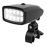 Grill Licht,LED Grilllampe mit 10 Lichtperlen,Verstellbare Hochhelles Grilllicht für Barbecue Picknick Outdoor(A)