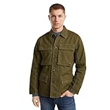 G-Star RAW Men's 4 Pkt Overshirt Field jacket, Grün (shadow Olive gd D25207-D752-D033), XL