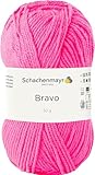 Schachenmayr Bravo 9801211-08234 neonrosa Handstrickgarn, Häkelgarn