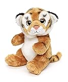 Uni-Toys - Tiger Plushie - 16 cm (Höhe) - Plüsch-Wildtier - Plüschtier, Kuscheltier