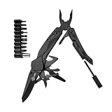 KH-Security 11-in-1 Multifunktionswerkzeug 'Survivor' - Multitool Taschenmesser Klappmesser Outdoor Camping Messer