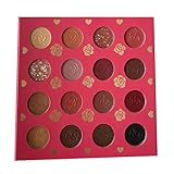 Professional Makeup Highlight & Contour Pro Palette, Puder Konturen Kit, 16 verblendbare Matte und Perlmutttöne-Pink