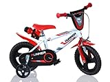 SCH Junge Bicycle Runner Kinderfahrrad, Rot, 12