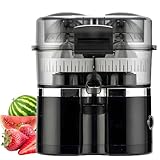 Elektrische Zitruspresse – Doppelkopfpresse für schnelle Saft-Extraktion, ideal für Zitrone, Orange und Grapefruit