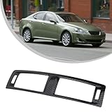 Violiica Mittellüftungsabdeckung aus Karbonfaser für Lexus Is 250 2006 2011, Auto-Innen-Armaturenbrett-Dekor