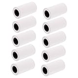 PEPLAYTAL 10 Rollen Thermopapier für Brillen Zubehör Weißes Hochwertiges Thermodruckerpapier Langlebig und Geeignet für Optiker Shops Büros Hotels Restaurant Banken und Telekommunikation
