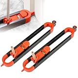 Konturenlehre, Konturenlehre Mit Schloss, Konturmessgerät, Vervielfältigungslehre, Anreißwerkzeug, Markierwerkzeuge Zum Kopieren Von Unregelmäßigen Konturen Und Messen Von Holz, 2 Stücke