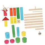 CORHAD 1 Set 26 Stück Domino Mechanismus Kinder Domino Blöcke Spielzeug Domino Blöcke Spielzeug Lustiges Kinderspielzeug Lustiges Spielzeug Für Kinder Früherziehungsspielzeug