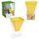 2 StüCke Fruchtfliegenfalle Obstfliegenfalle Fruchtfliegenfalle FüR KüChe Innenbereich Fruit Fly Trap Geeignet FüR Fruchtfliegen, Essigfliegen, Wiederverwendbar