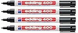 edding Permanentmarker schwarz 400-01 (4er Pack)