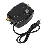 Fockety Mini -Warmwasserbereiter, 3000W Elektrischer Warmwasserbereiter Elektrischer Warmwasserbereiter mit Touchscreen und Messingeinlass für Küchenbadezimmer Wohnung RV (EU -Stecker 220 V)