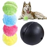 Gohytal Active Rolling Ball für Hund, Interaktives Hundespielzeug, Selbstrollender Ball Hund, Automatischer Rollender Ball Intelligent Haustier Elektrischer Kleine Spielzeugball