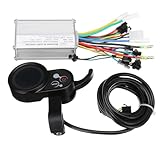 MUEOSI 350 W bürstenloser Motor mit 24 V-48 V bürstenlosem Motor, Steuereinheit, LCD/Smart-Display, Roller, E-Bike, Elektrofahrrad-Zubehör Anzeigeinstrument(Smart Display)