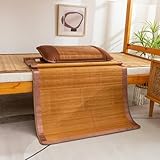 Schnell kühlende Textil-Bambus-Matte, kühle Schlafmatratze, Doppelgröße, Tatami-Bodenmatte