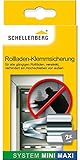 Schellenberg 16003 Klemmsicherung für Rolläden 1er-Pack (2 Stück), Einbruchshemmende Rolladen-Sicherung