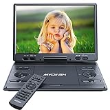 Tragbarer 14,9-Zoll-DVD-Player fürs Auto, für Kinder mit schwenkbarem 12,5-Zoll-HD-Bildschirm & Auto-Kopfstützenhalterung, DVD-/CD-Player, für Sync-TV-Projektor, USB/SDAnschluss