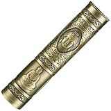 Zghhc Räucherstäbchen, Leere Aufbewahrungsbox, Retro-Buddha-Metall-räucherstäbchen-etui, Relief-Drachen-räucherstäbchen-Box, Räucherstäbchenhalter Für Heimdekoration