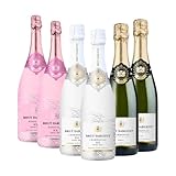 Weinpaket „Elegante Verkostung“ | 6 Flaschen Brut Dargent | Ice Chardonnay, Chardonnay Brut & Ice Pinot Noir | Exquisiter Schaumwein-Genuss | 6x 750ml