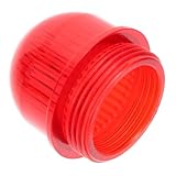 Cabilock Warnlampen Ersatzteil PC Kunststoff Abdeckung Langlebig Robust Maßgeschneidert Zubehör für Warnleuchte Sicherheitslicht