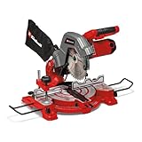 Einhell Kapp-Gehrungssäge TC-MS 216 (1600 W, max. 60 mm x 120 mm Schnitttiefe/-breite, Ø 216 mm Sägeblatt, neigbarer Sägekopf, Drehtisch mit Schnellverstellung)