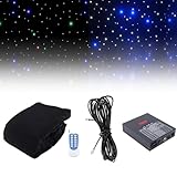 LED -Sternvorhänge - Faltbare Starlight -Drape -Hintergrund für Hochzeiten, Weihnachtsfeiern, Clubs und Shows - 3x4m Bühnendekoration mit Controller