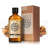 AKARZ 100ml Myrrhe ätherisches Öl Natürliche Myrrhenöl Rein für Kerzenherstellung,DIY Hautpflegeprodukte Massage,Home Spa Entspannung