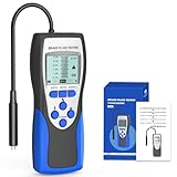 BELEY Automotive Bremsflüssigkeitstester F60 Bremsflüssigkeitsprüfer Auto - Digitale Bremsflüssigkeit Siedepunkt Messgerät für DOT3 DOT4 DOT5.1 mit 2,8' LCD-Bildschirm & Hochpräziser Sonde