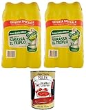 Svelto Geschirrspülmittel Zenzero & Limone – 2er Pack (3 x 980 ml) Frische Sauberkeit mit der Kraft von Zitrone & Ingwer+ Italian gourmet polpa 400g
