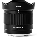 VILTROX 20mm F2.8 F, 20mm F/2.8 Z-Mount Vollformat AF Ultraweitwinkel Autofokus Objektiv für Nikon Z Mount, Prime Weitwinkelobjektiv