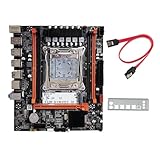 Desikixudy X99H Desktop-Motherboard LGA2011-V3 B85-Chip DDR3X4 ECC-Server-Speichersteckplätze M.2 NVME PCI-E 3.0 X16 SATA3.0 für PC-Ersatzteile und Zubehör