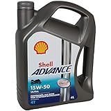 Shell Advance Ultra 4T 15W-50/4-Liter-Kanister