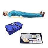CPR Manikin Kit, Ganzkörper-Trainingspuppe für medizinische Unterricht und CPR-Praxis, unverzichtbares Zubehör für Erwachsene CPR-Training