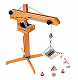 Hape E3011 - Großer Baukran, Holzspielzeug