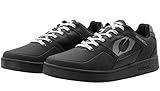 O'NEAL | Mountainbike-Schuhe | MTB Downhill Freeride | Gleichgewicht zwischen Grip & Fußrepositionierung, Waben-Sohle | Pinned Flat Pedal Shoe Edition TBS | Erwachsene | Schwarz Grau | Größe 41