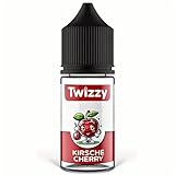 Twizzy Kirsche Lebensmittelaroma - 30ml - Intensives Aroma – Ideal zum Backen, in Lebensmitteln & Getränken, auch für Vernebler, Nebelmaschinen, uvm.