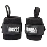 Gorilla Wear Wrist Wraps Basic - schwarz - Bodybuilding und Fitness Accessoire, Einheitsgröße