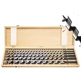TOOLMAYS Schlangenbohrer Set Ø6-18 x 460mm Holzbohrer Set lang, Spiralbohrer für Weich- & Hartholz,Balkenbohrer