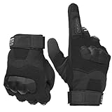 KEMIMOTO Outdoor Handschuhe Herren, Taktische Handschuhe, Touchscreen, Atmungsaktiv, Vollfinger, Einsatzhandschuhe für Arbeit, Wandern, Jagd und Security,