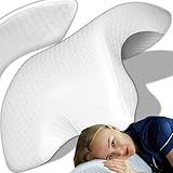 Retoo Memory Foam Kissen, Seitenschläferkissen für Paar, Armkissen Zum Schlafen, Schaumstoff, Ergonomisches Nackenkissen, Kissen Gesundheit, Pflege Schaumstoff Kissen, Reise Anti Hand Taub