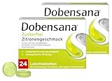 Dobensana Zuckerfrei Zitrone Lutschtabletten 1,2mg/0,6mg – Halstabletten zur Schmerzlinderung bei leichten Halsschmerzen & Schluckbeschwerden – 2 x 24 Tabletten…